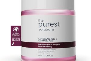 (%27.38) The Purest Solutions Fruit Enzyme Powder Exfoliator & Peeling – Toz Peeling (%0.6 Azelaic Acid & Malic Acid)