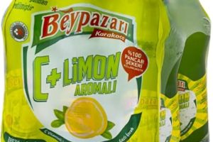 (%58) Beypazarı C+ Limon Aromalı Maden Suyu (6x200ml) — %58 İndirim