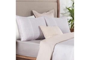 🛍️ Madame Coco Amata Çift Kişilik Baskılı Saten Nevresim Takımı   Bej