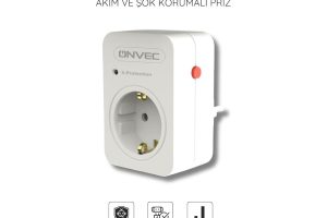 🛍️ Onvec Basic Akım Ve Şok Korumalı Priz 720 Joule