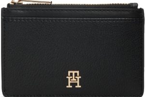 Tommy Hilfiger TH ICON LONG CC HOLDER Cüzdan Kadın BLACK Tek Beden