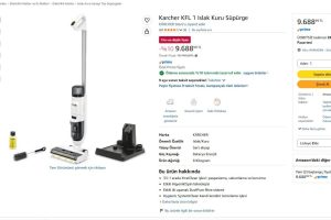 Karcher KFL 1 Islak Kuru Süpürge