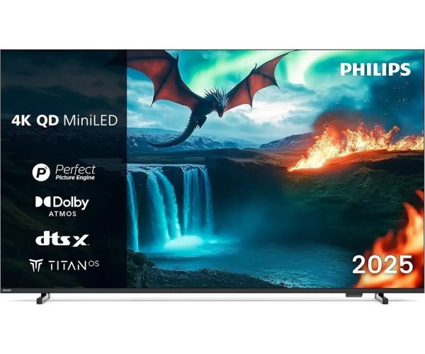 Philips 55MLED810/12 4K QD MiniLED 139cm 55″ Smart TV Dolby Vision Dolby Atmos Titan OS