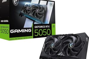 (%24.16) MSI VGA GEFORCE RTX 5050 8G GAMING OC RTX5050 8GB GDDR6 128B DX12 PCIE 5.0 X16 (3XDP 1XHDMI)