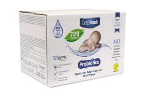 🛍️ Deep Fresh Probiyotik Alkolsüz Parabensiz Yenidoğan Bebek Islak Mendili 720 Yaprak (18 x 40 Adet)