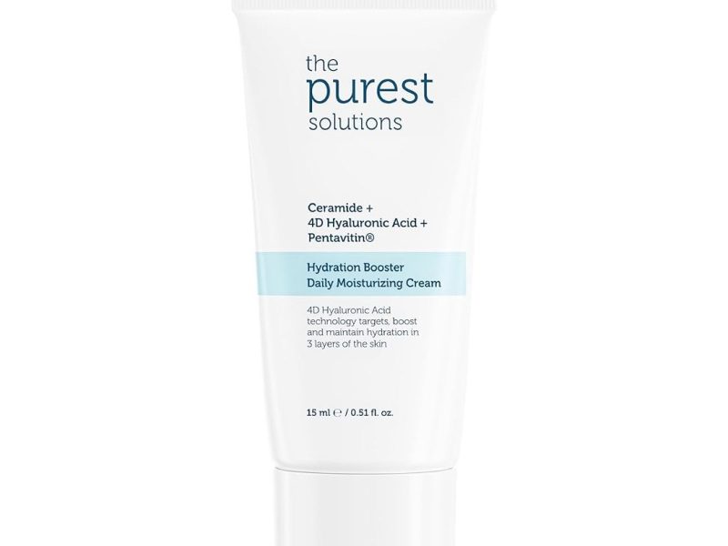 🛍️ The Purest Solutions 24 Saat Etkili Günlük Yoğun Nemlendirici Cilt Bakım Kremi, Seyahat Boy 15 ml
