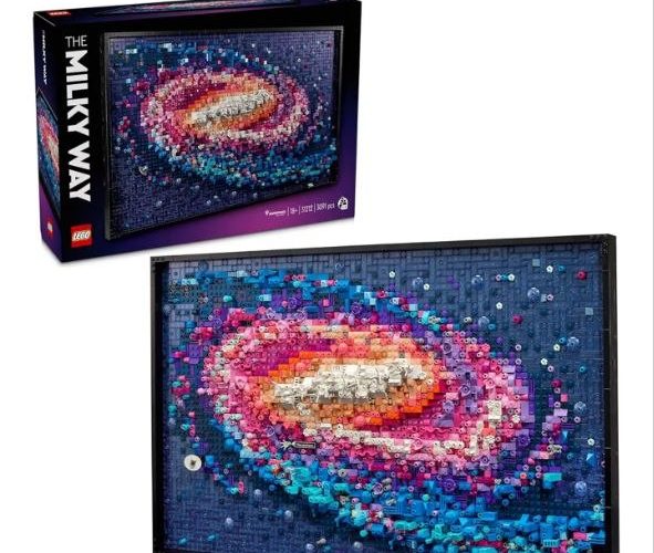 LEGO Art Samanyolu Galaksisi 31212 – Yetişkinler için Koleksiyonluk Yaratıcı Tablo Modeli Yapım Seti (3091 Parça)