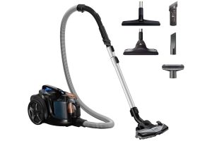 🛍️ Philips Marathon Daily Torbasiz Elektrikli Süpürge, 750W, PowerCyclone 8, Alerji Kilit Sistemi, Allergy H13 Filtre, CarpetClean Başlık, XB7150/07