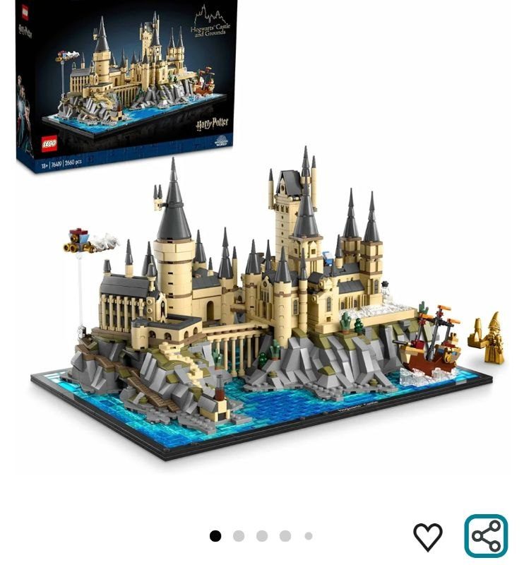 Lego Harry Potter Hogwarts Şatosu Ve Bahçesi 76419 – Yetişkin Hayranlar İçin Yaratıcı Model Yapım Seti (2660 Parça)