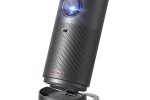 (%51.53) Nebula by Anker, Capsule Air, Dünyanın En Küçük Google TV Projeksiyon Cihazı, Sadece 650g, 2 Saat Oynatma, Otomatik Odak – Siyah