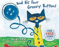 Pete the Cat and His Four Groovy Buttons — %38 İndirim | Amazon TR Fırsatı