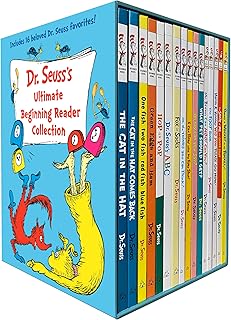 Dr. Seuss's Ultimate Beginning Reader Boxed Set Collection: Includes 16 Beginner Books and Bright & Early Books