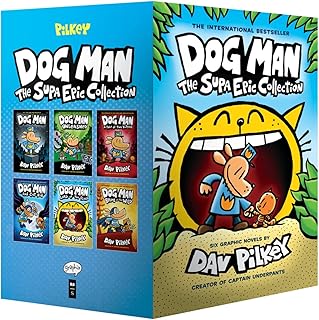 Dog Man: The Supa Epic Collection: From the Creator of Captain Underpants (Dog Man #1-6 Box Set)