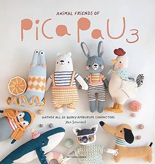 Animal Friends of Pica Pau 3: Gather All 20 Quirky Amigurumi Characters — %45 İndirim | Amazon TR Fırsatı