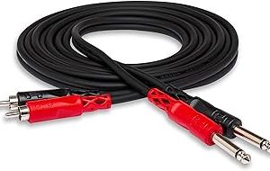Hosa Dual 1/4 inç TS (M) – RCA (M) Balanssız Kablo 2 m (CPR-202) — %30 İndirim | Amazon TR Fırsatı