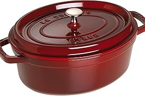 Staub La Cocotte Döküm Tencere, Döküm Demir, Bordo — %42 İndirim | Amazon TR Fırsatı