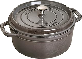 Staub La Cocotte Döküm Tencere, Demir, Gri
