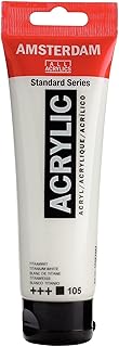 Amsterdam Standart Akrilik 120 Ml Tüp Boya Tıtanıum Whıte