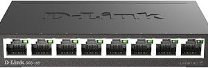 D-Link DGS-108/E 8-PORT 10/100/1000BASE-T YÖNETİLEMEZ METAL DESKTOP GİGABİT SWITCH — %72 İndirim | Amazon TR Fırsatı