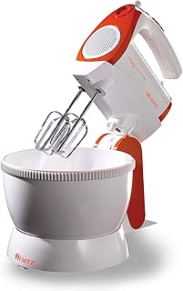 Ariete Mixy Professional Stand El Mikseri 1565/11 – 300 Watt, Döner Kaseli Pratik El Mikseri, 2,4 Litre Kase Hacmi, 2 Çırpıcı ve 2 Yoğurma Kancası — %60 İndirim | Amazon TR Fırsatı