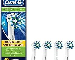 Oral-B Braun CrossAction Yedek Fırça Başlığı, 4 Adet — %20 İndirim | Amazon TR Fırsatı