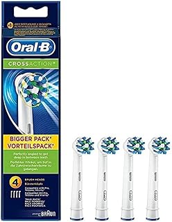 Oral-B Braun CrossAction Yedek Fırça Başlığı, 4 Adet