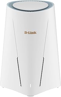 D-Link DBR-560 AX6000 Wi-Fi 6 SOHO yönlendirici – Çift bant Gigabit WLAN yönlendirici, 2.5G WAN, 4 LAN bağlantı noktası, USB-C 4G/5G Failover, VPN, Mesh WLAN, WPA3 güvenlik