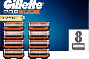 Gillette ProGlide Power tıraş bıçağı, 8 yedek bıçak, ıslak tıraş makineleri için, erkekler için, 5 kat bıçak ağzı — %24 İndirim | Amazon TR Fırsatı