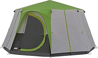 Coleman Büyük pencereli Octagon, 360° çepeçevre bakış, sağlam çelik çubuk konstrüksiyonu, tamamen entegre zemin brandası, kolay kurulum,%100 su geçirmez — %42 İndirim | Amazon TR Fırsatı