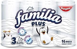 Familia Plus 3 Katlı Tuvalet Kağıdı (1 x 16 Adet)