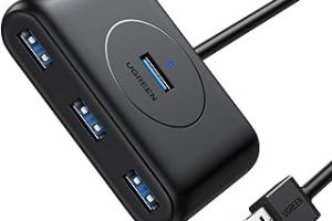 Ugreen USB 3.0 4 Portlu Hub Çoklayıcı Siyah 50 CM — %40 İndirim | Amazon TR Fırsatı