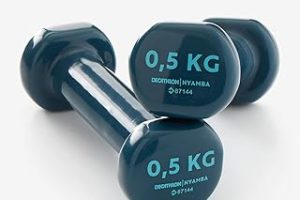 Decathlon 2 x 0,5 Kg Domyos 0,5 Kg Dambıl X2 – Fitness Hafif Antrenman Mavi 0,5 Kg Petrol Mavisi — %26 İndirim | Amazon TR Fırsatı