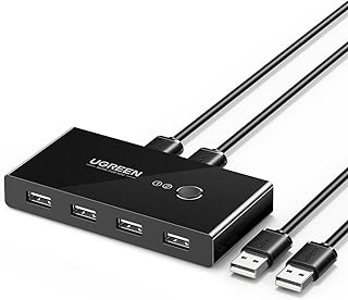 Ugreen 4 Port USB PC Switch Paylaşım Adaptörü