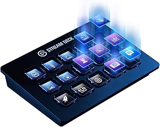 Elgato Stream Deck Yayın Kontrolcüsü, 15 Programlanabilir LCD Tuş, Windows ve Mac Uyumlu (10GAA9901)
