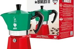 Bialetti – Moka Express Italia: 6 Cups Ocak Üstü Espresso Pişirici – 270ml – Karma Renk – Alüminyum Gövde – Patentli Güvenlik Valfi – Tüm Ocak Türleri İçin Uygundur (İndüksiyon Hariç) — %20 İndirim | Amazon TR Fırsatı