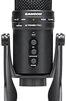 Samson G-Track Pro – Profesyonel USB Mikrofon, Ses Arayüzlü – Siyah — %33 İndirim | Amazon TR Fırsatı