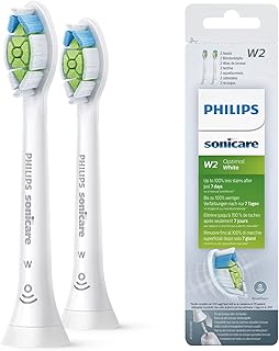 Philips Sonicare Optimal White - Sonic Şarjlı Diş Fırçası 2'li Yedek Başlık - Beyaz