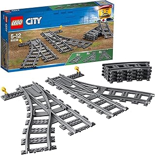 LEGO City Değiştiren Makaslar 60238 - Tren Seven Çocuklar için Yaratıcı Oyuncak Yapım Seti (8 Parça)