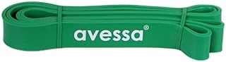 Avessa Latex Güç Bandi 32 Mm Sert (208Cm X 3,5 X 32Mm) Yeşil