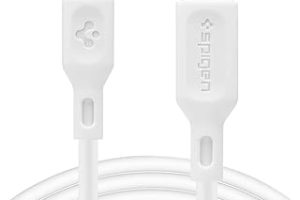 Spigen USB-C to Lightning (1 Metre) Hızlı Şarj / Data Kablosu MFI Lisanslı C10CL Beyaz – 000CA25416 (Spigen TR Garantili) — %27 İndirim | Amazon TR Fırsatı
