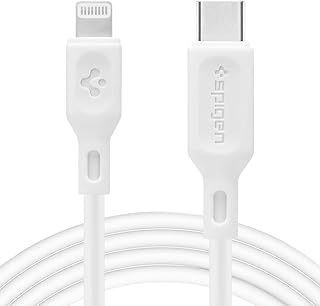 Spigen USB-C to Lightning (1 Metre) Hızlı Şarj / Data Kablosu MFI Lisanslı C10CL Beyaz – 000CA25416 (Spigen TR Garantili) — %27 İndirim | Amazon TR Fırsatı