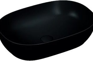 VitrA Outline 5995B483-0016 Oval Lavabo, 60 cm, Mat Siyah — %49 İndirim | Amazon TR Fırsatı