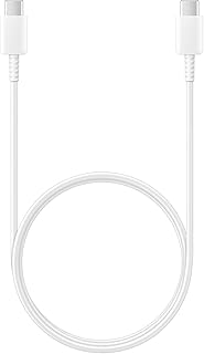 SAMSUNG EP-DA705BWEGWW Şarj & Veri Aktarım Kablosu, Type C & Type C, Hızlı Şarj Teknolojisi, Beyaz