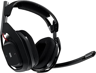 Logitech G ASTRO A50 Kablosuz Baz İstasyonlu Oyuncu Kulaklığı, Dolby Ses, Xbox, PlayStation, PC/Mac ile Uyumlu, Siyah
