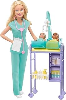 Barbie ve Meslekleri Oyun Seti – Bebek Doktoru, Sarı Saçlı DHB63 – GKH23 — %29 İndirim | Amazon TR Fırsatı