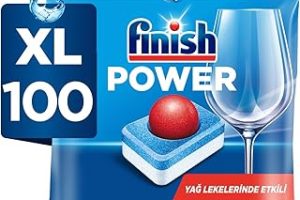 Finish Power Hepsi Bir Arada 100 Bulaşık Makinesi Deterjanı Tableti (1 x 100 Tablet) — %32 İndirim | Amazon TR Fırsatı