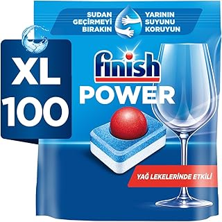 Finish Power Hepsi Bir Arada 100 Bulaşık Makinesi Deterjanı Tableti (1 x 100 Tablet)