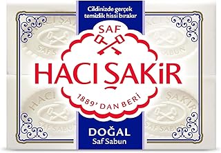 Hacı Şakir Doğal Geleneksel Beyaz Sabun (4 Adet)