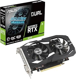 Asus Dual GeForce RTX 3050 OC DUAL-RTX3050-O6G NVIDIA 6GB GDDR6 96Bit DX12 Gaming (Oyuncu) Ekran Kartı