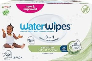 WaterWipes Çocuk Bio Islak Mendil 60 Lı x 12 Adet (720 Yaprak) – Toddler — %26 İndirim | Amazon TR Fırsatı